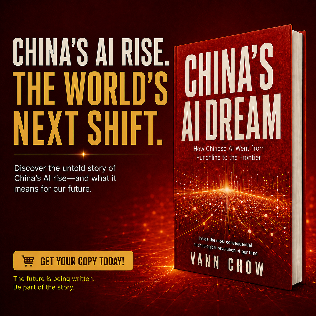 Ebook campaign artwork for China's AI Dream: How Chinese AI Went From Punchline to Mainstream